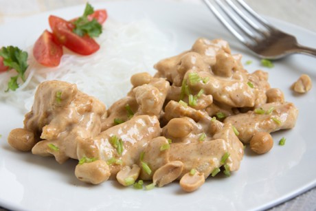 Erdnussbutterhühnchen