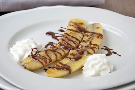 Gebratene Schokobananen