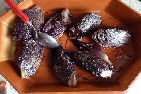 Radicchio gegrillt