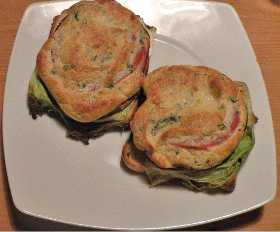 Schinken-Tomaten-Toast