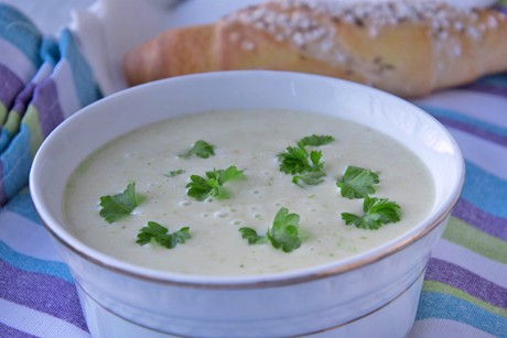 Spargelsuppe