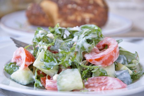 Bunter Rucola