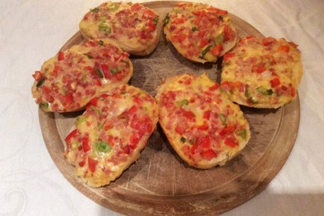Pizza Brötchen
