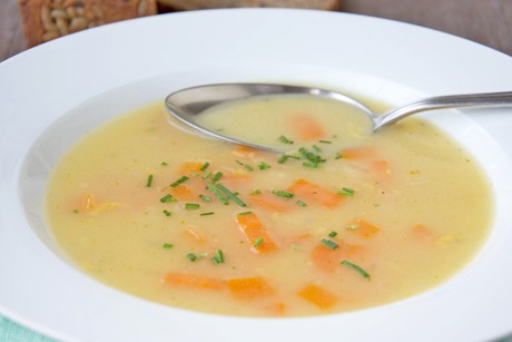 Goldregensuppe