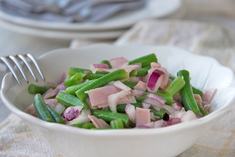 Spanischer Fisolensalat