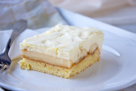 Topfen-Bananen-Schnitte