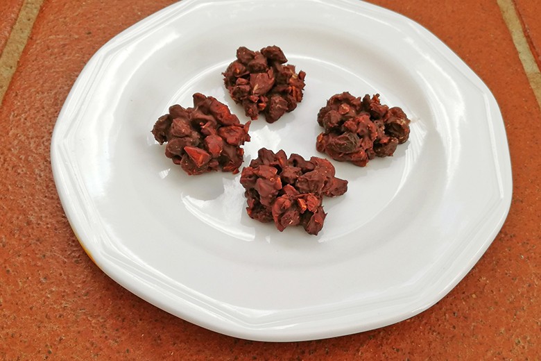 Rosinen-Nuss-Pralinen