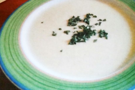 Spargelcremesuppe