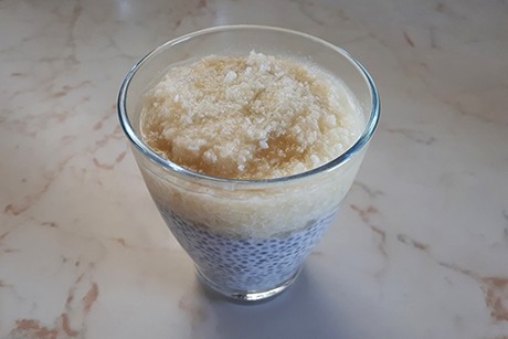 Chia-Kokos-Pudding