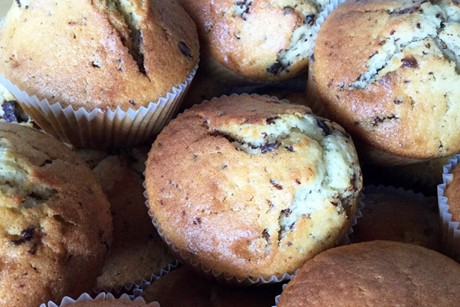 Muffins mit Schokostückchen