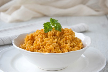 Paprika-Curryreis