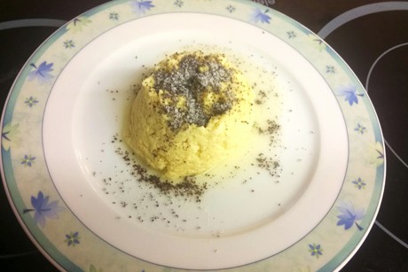 Topfendessert aus der Mikrowelle