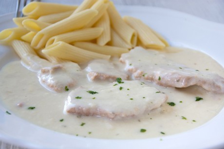 Schnelles Rahmschnitzel