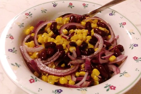 Bohnen-Mais-Salat
