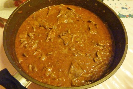 Geröstete Leber