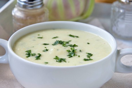 Kohlrabicremesuppe