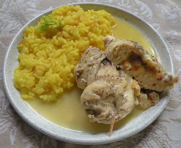 Gefülltes Hühnerbrüstchen