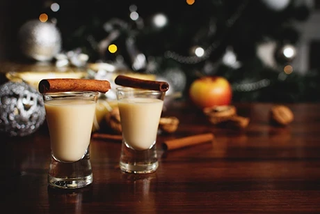 Weihnachtlicher Vanillekipferllikör