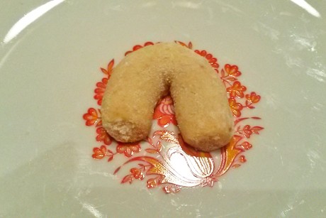 Vanillekipferl mit Mandeln