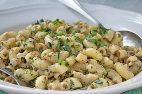 Hörnchen mit Schinken und Käse