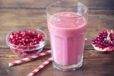 Granatapfel Himbeer Smoothie