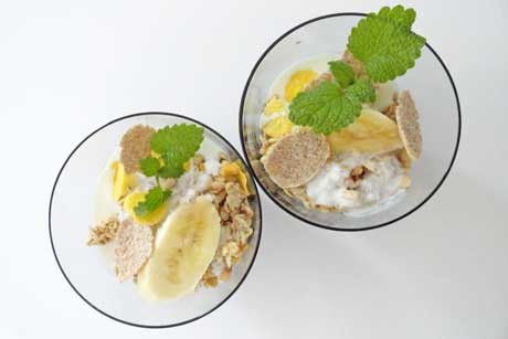Schnelles Müslidessert