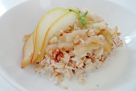 Bircher-Müsli mit Birne