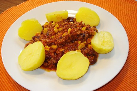 Tomaten-Bohnen-Eintopf