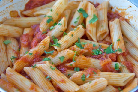 Fenchel-Tomaten Penne