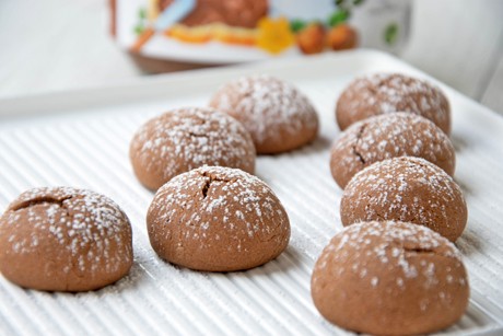 Einfache Nutellakekse