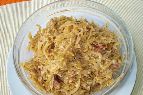 Kraut in Senfsauce