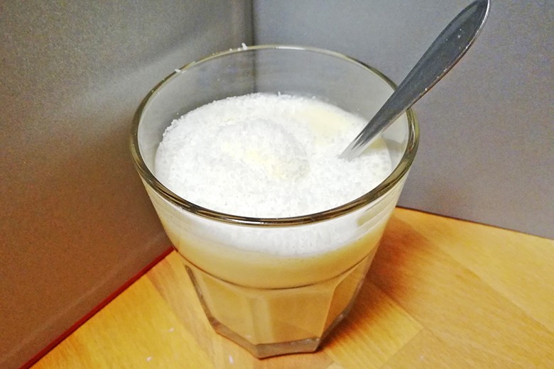 Vanille-Kokos-Drink