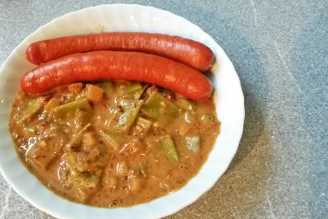 Fisolengulasch