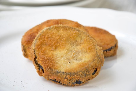 Melanzanischnitzel