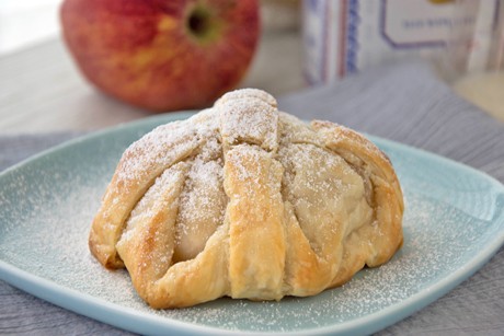 Apfel im Schlafrock
