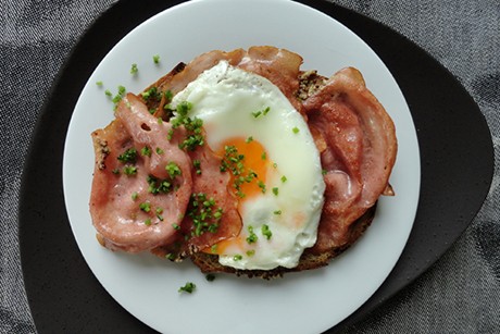Schwarzbrot Jause