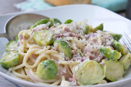 Kohlsprossen-Pasta