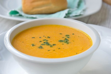 Kürbissuppe mit Kokosmilch