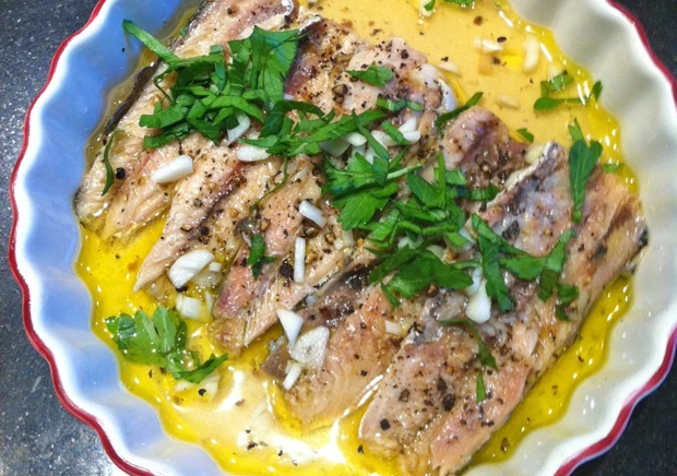 Eingelegte Sardinen