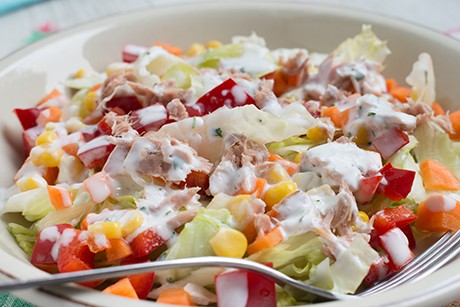 Mais Thunfisch Salat