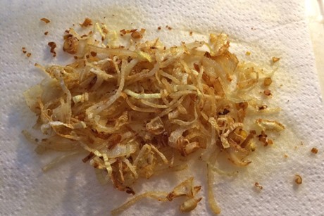 Knuspriger Zwiebel