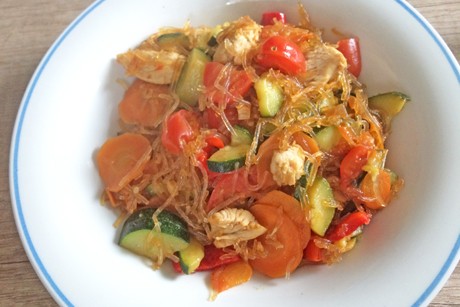 Glasnudelpfanne