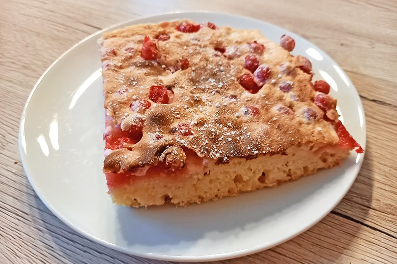 Ribisel-Schaumschnitte