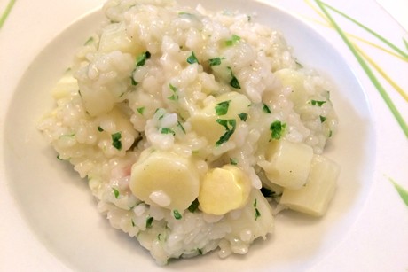 Spargelrisotto