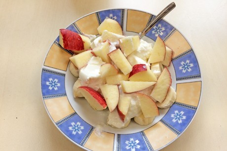 Bananen-Apfel-Joghurt