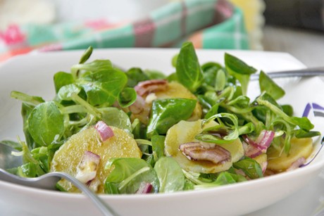 Erdäpfel-Vogerlsalat