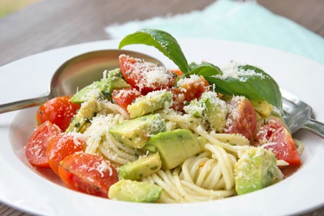 Fruchtige Spaghetti