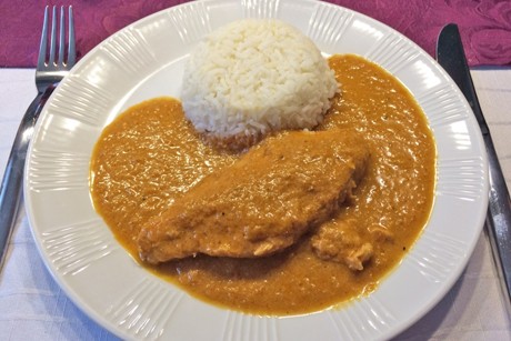 Paprikahuhn aus Hühnerfilet