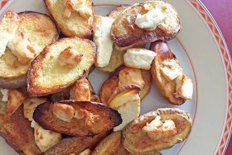 Ofenerdäpfel mit Feta