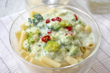 Brokkoli-Chili Pasta